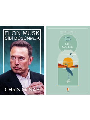 Kapı Yayınları Elon Musk Gibi Düşünmek + Göl Saatleri