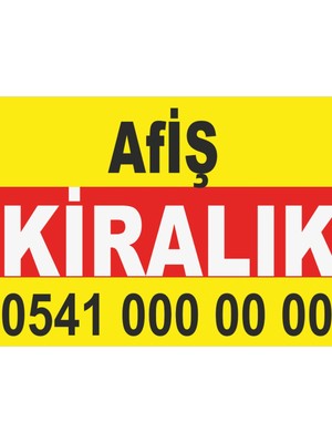 Aydın Garage (100 cm x 150 Cm) Kiralık Branda - Afiş- Pankart