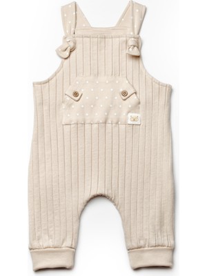 Babycosy Erkek Bebek Salopet Tulum 3-24 Ay Taş