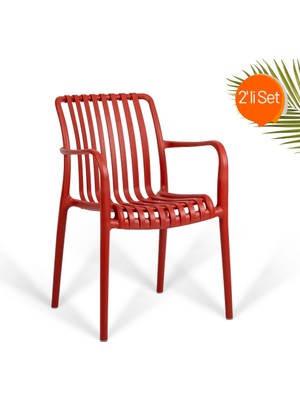 Retro Art Paris 2'li Lüks Kafe ve Balkon Sandalyesi