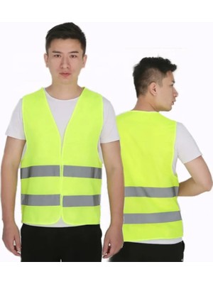 Netto İş Elbiseleri Reflektörlü Ikaz Yeleği (Işçi Tipi)