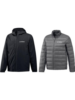 Adidas Erkek  Siyah  Mont mt Ess 3ın1 D J KB2159