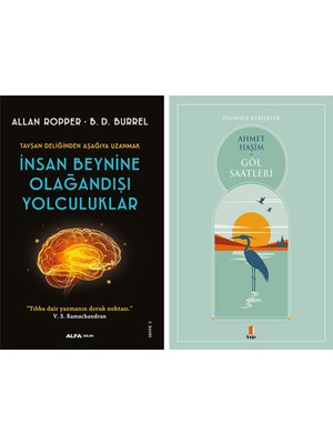 Kapı Yayınları Insan Beynine Olağandışı Yolculuklar + Göl Saatleri