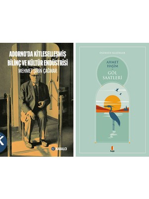 Kapı Yayınları Adorno’da Kitleselleşmiş Bilinç ve Kültür Endüstrisi + Göl Saatleri