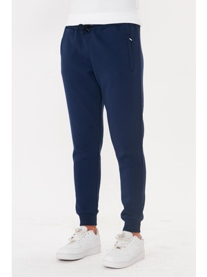 Marco Ferry Erkek Kışlık 3 Iplik Eşofman Altı Indigo 5464-İ