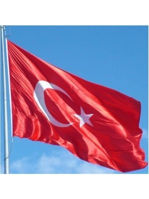 Sanat Türk Bayrağı Raşel Kumaş 100X150 cm