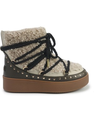 Nine West Fulına 5pr Bej Kadın Kar Botu