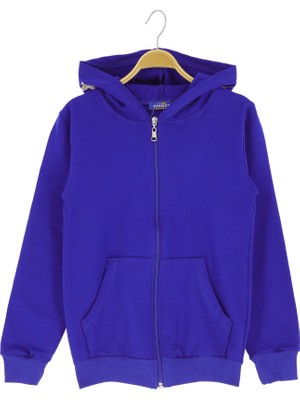 Crassi Erkek Çocuk Hırka 2 Iplik Şardonlu Arkası Baskılı