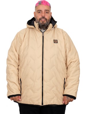 Mode Xl Erkek Buyuk Beden Mont Kapsonlu Kapıtone 25708