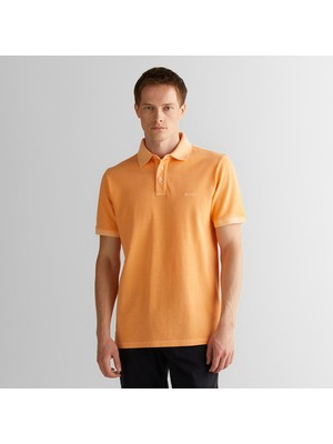 Gant Erkek Turuncu Regular Fit Polo
