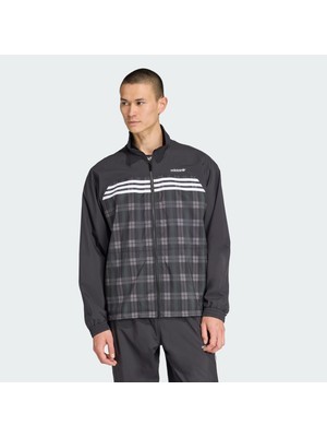 Adidas Originals JV7743 Tartan Loose Track Top