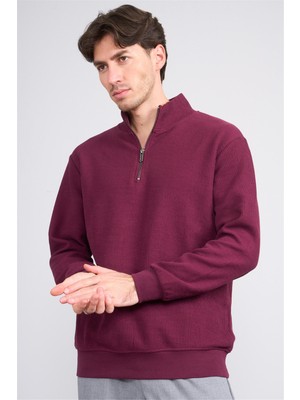 JSCO Mareteks 9517 Js Vısne Erkek Dık Yaka Rp Selanık Sweatshırtshırt