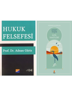 Kapı Yayınları Hukuk Felsefesi + Göl Saatleri
