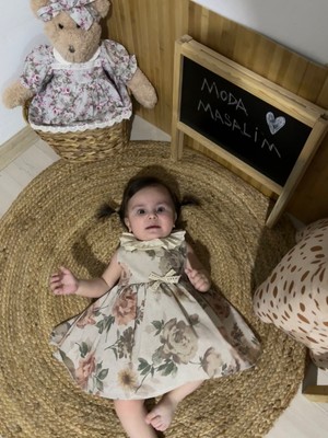 Vintage Bebek Elbise Takımı