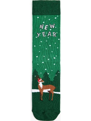 Koton Soket Yılbaşı Temalı Çorap