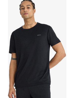 DeFacto Standart Fit Hızlı Kuruyan Nefes Alabilen Esnek Kumaş Bisiklet Yaka Sporcu Kısa Kollu Tişört E9316AX25AU