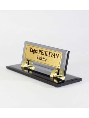 Doktor Psikolog Polis Jandarma Savcı Hakim Avukat Mimar Smmm Masa Isimliği Masaüstü Isimlik