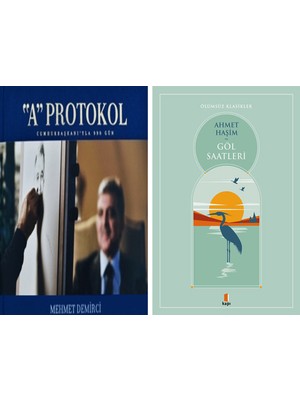 Kapı Yayınları A Protokol - Ciltli + Göl Saatleri