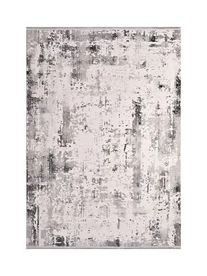 Aren Halı Camunas Modern Gri Polyester Kaydırmaz Makine Halısı