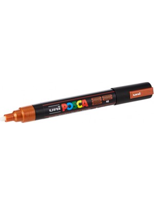 Uniball Posca (1.8-2.5) Su Bazlı Boyama Markörü Bronz ( N ) (Uni-Pc-5m)