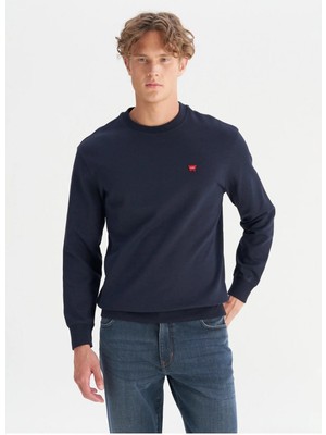 Wrangler Erkek Patch Logo Erkek Sweatshirt W2520255410