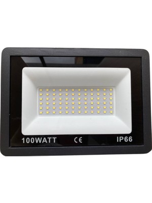 100W 220V IP65 Tabled LED Projektör Beyaz