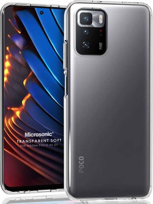 Mena Rise X3 Gt Için Kılıf Transparent Soft Beyaz [ X3 Gt ile Uyumlu Kılıf - Şeffaf]