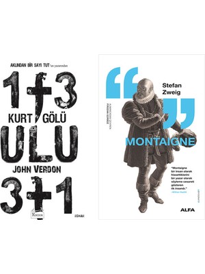Alfa Yayınları Kurt Gölü + Montaigne