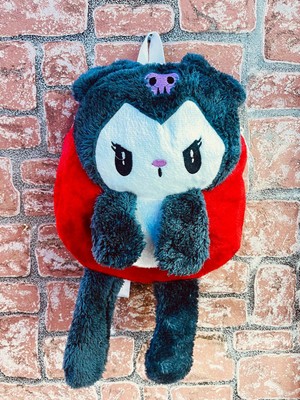 Doğan Hediyelik Peluş Çocuk Sırt Çantası - Labubu Hello Kitty Kuromi Stitch Mickey Mouse Bugs Bunny Çanta
