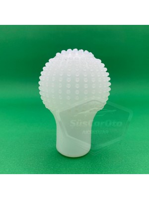 Caralp Şeffaf Küre Masajlı Manuel Vites Topuz Kılıfı Üniversal