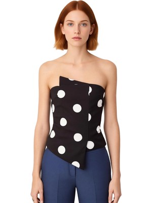 Ersefa Kadın Straplez Üst Yapısal Detaylı Vücuda Oturan Şık Bluz Kaliteli Şık Rahat Modern Zarif Günlük