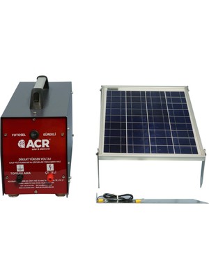 Acr Güçmatik ACR Güneş Enerjili Elektrikli Çit Makinası Seti