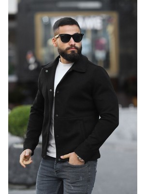 Baselco Erkek Slim Fit Deri Ceket