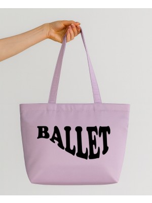 Ballet Tasarım Mat Saten Omuz Çantası