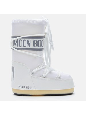 Icon Nylon K Kız Çocuk Bot (Kar) 80D1400440-A001 Moon Boot Nylon White ( 23-34)