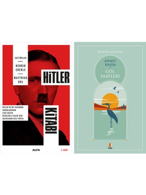 Kapı Yayınları Hitler Kitabı + Göl Saatleri