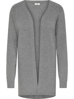 Jdy Kadın Jdyprıme v Yaka Uzun Kollu Örme Hırka 15350887 Gri