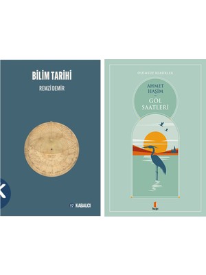 Kapı Yayınları Bilim Tarihi + Göl Saatleri