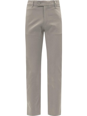 Uki Açık Bej Comfort Fit Chino Pantolon