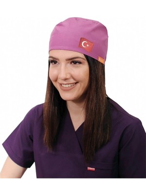 Bone Bayrak Işlemeli - 123 Açık Mor