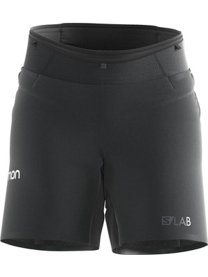Salomon Slab Sense 6 Kadın Beyaz Koşu Şortu