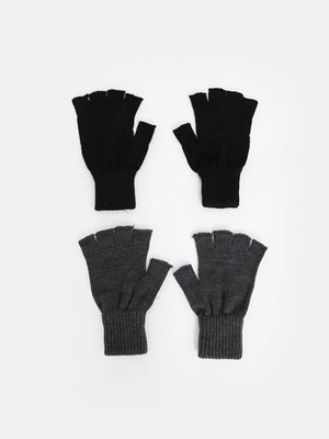 LC Waikiki Erkek Parmaksız Eldiven 2'li  (W5)