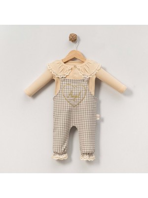 Gültekin Bebe Çakar Bebe 3-12 Aylık Pitikare Kız Slopet TULUM-8029200 - Kahverengi