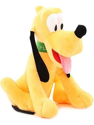 Top Rock Store Disney Pluto Peluş Köpek Mickey Mouse Miki Fare Köpeği Pluto 30CM Peluş Köpek Sevimli Üzgün Sonic Cy