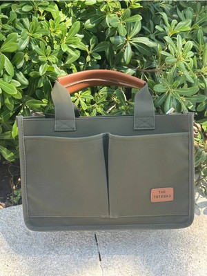 Çift Cepli Tote Model Kadın Kol Çantası