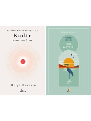 Kapı Yayınları Kadir - Kesretten Çıkış + Göl Saatleri