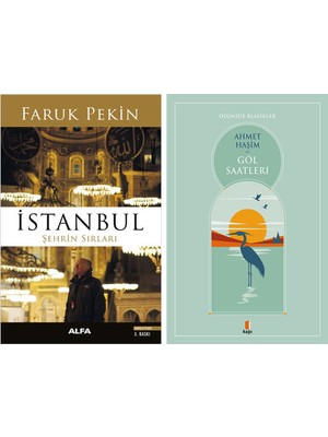 Kapı Yayınları Istanbul Şehrin Sırları + Göl Saatleri
