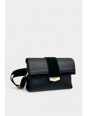 MİALES %100 Hakiki Deri Uzun Askı Detaylı Kadın Omuz Çantası