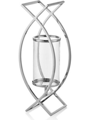 Lamedore La Medore Parabolas Nıckel Large Lantern 19XL 3X50 cm