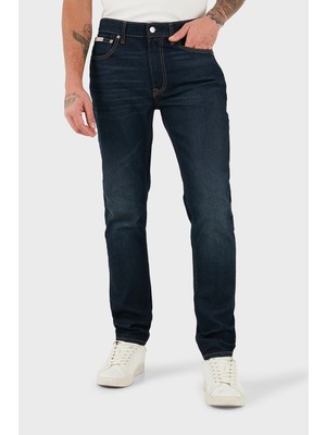 Calvin Klein Pamuklu Slim Fit Normal Bel Dar Paça Pantolon LV04RD700GZY0 Erkek Pantolon LV04RD700G Zy0